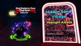 1 Unit Solo Midnight Attack Raid | Anime Adventures