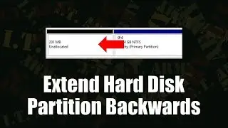 Extend Partition Left