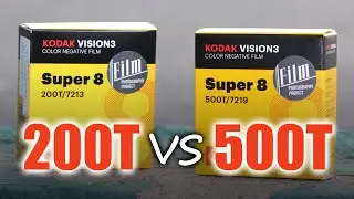 Roll Review - Super 8 Vision3 200T vs 500T / Bell & Howell T20XL Camera
