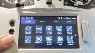 JR PROPO Dee Force Aviation Elite Matrix Programming for Electric Helicopters Vol. 3
