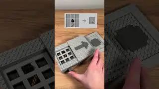 Crafting Minecraft Torch but LEGO! 