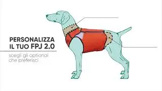 Nuovo Corpetto protettivo per cani FPJ 2.0