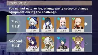 C0 Furina Mono Hydro & Raiden Hyperbloom | Genshin Impact 4.2 New Abyss | Floor 12 9 Stars