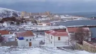Bozcaada Karlar Altında