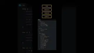 Animated Navbar in html and css #short  #python #coding #ytshorts #css #htmlcss #javascript