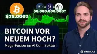 Bitcoin Ausbruch oder Korrektur? - Larry Fink überrascht, Mega-Fusion von Fetch.ai zu AIS & RWA Hype