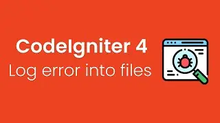 How to write log messages/errors into log file in Codeigniter 4 | codeigniter save logs