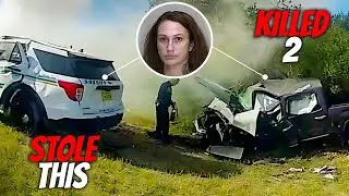 6 Dangerous All Female High-Speed Police Chases: Caught On Dashcam!