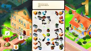 Merge Mansion game (iOS, Android)#1