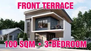 3-BEDROOM HOUSE WITH OFFICE on 10x10M lot 2024 | ALG DESIGNS #92