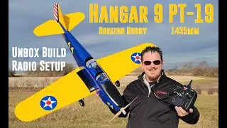 Horizon Hobby - Hangar 9 - PT-19 - 1435mm - Unbox, Build, & Radio Setup