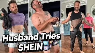 Husband Tries SHEIN! 🤣