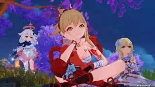 Yoimiya Story Quest Cutscene - Genshin Impact