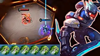SABER HARD GAME 15 KILLS | RANKED GAMEPLAY | MLBB