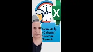 Excel’de İş (Çalışma) Günlerini Saymak #excel #exceltips #exceleğitimleri #exceleğitimleri #keşfet