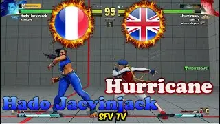 Hado Jacvinjack (France) vs Hurricane (UK) SFV CE スト5 CE 스파5