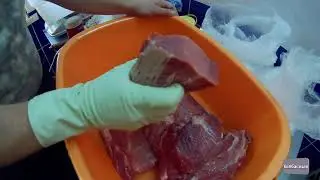 Processing of boars and wild boars: Working moments Part 2