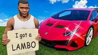 BICI 1$ vs LAMBORGHINI de $100.000.000 en GTA 5
