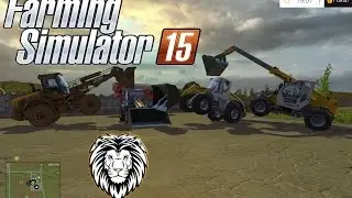 Как прописать маршрут погрузчику для продажи силоса. CoursePlay.  Farming Simulator 15