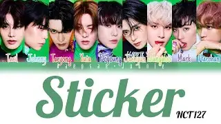 NCT 127 - Sticker (Eng/Rom/Han) Color Coded Lyrics