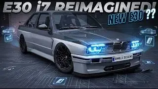 BMW e30 but inspired by i7 [4K]