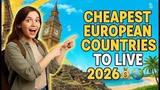 10 Cheapest European Countries to Live Comfortably in 2026 🌍 | Affordable Living in Europe
