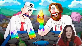БОЛЬШАЯ КУЧА ГЭГОВ - МОНТАЖ - Реакция на TheRudyGames ( Руди )