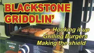 Blackstone Griddlin' on an RV