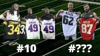Ranking the 10 Best Brother Combos in the NFL