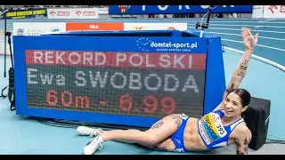 Ewa Swoboda runs a New World Lead of 6.99s! | Polish Athletics Indoor Championship 2022