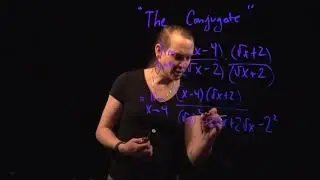 Multiply by the conjugate, for limits | Calculus (limits)