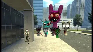 Sprunki Horror Attack Compilation l GARRY'S MOD