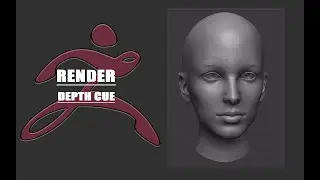 【ZBrush 2022】【memo】render：DEPTH CUE