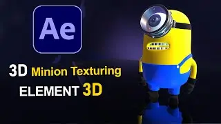 After Effects Tutorial - Element 3D Material Texturing
