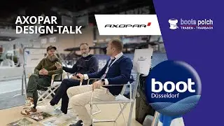 Axopar Design Talk with Jarkko Jämsén and Jan-Erik Vitala at the Boot 2024