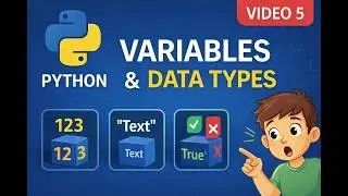 Master Python Variables & Data Types | Coding Basics For Beginners