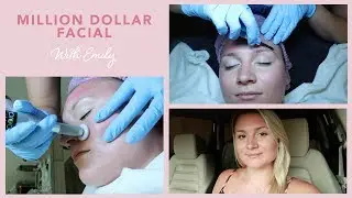 Million Dollar Facial // Trip to the Esthetician with Emily - VLOG!