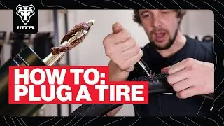 How to plug a tire #tubeless #tubelessrepair #tireplug