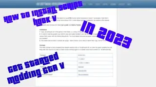 How To Install Script Hook V And Script Hook V Dot Net In 2023 (Get Started Modding GTA V)