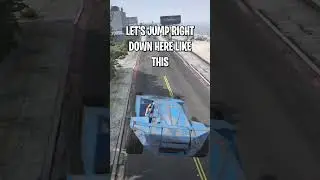 Running from cops with Ramp Car #shorts
