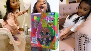 Living Alone in Japan -  2 year old's silk press, potty training, new toy unboxing
