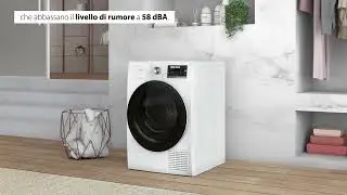 Asciugatrice a pompa di calore 9 kg Whirlpool W7X D95WR IT