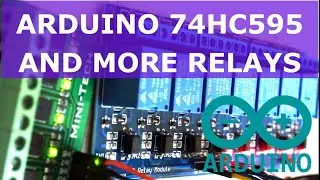🚩Arduino 74HC595 relay group control