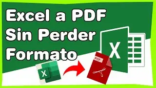 Como guardar un Excel en PDF sin que se corte Convertir Excel a PDF