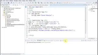 importing package in JSP