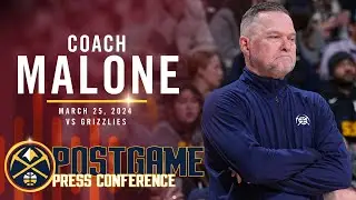 Coach Malone Full Post Game Press Conference vs. Memphis Grizzlies 🎙