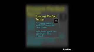 Present Perfect vs Past Tense - when to you them correctly 👇👇👇 