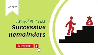 LCM and HCF Remainder Problems| Fast Calculation Tricks #logicxonomy #shorts