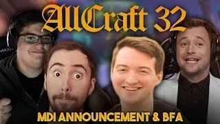ALLCRAFT #32 - MYTHIC DUNGEON INVITATIONAL & BFA ft. AutomaticJak,Asmongold, Hotted & Rich