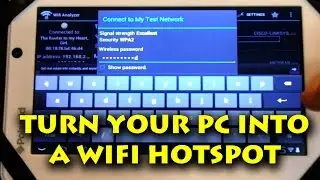 Turn Your PC into a WiFi Hotspot - Ask a Tech #48